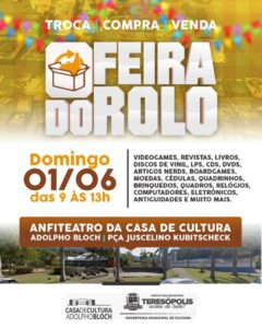 Dia 01-06 Feira do Rolo em Teresópolis Dia 01-06 Feira do Rolo em Teresópolis