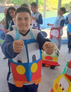 Campanha Maio Amarelo começa pela Escola M. Albino Teixeira da Rocha