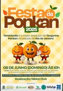 Dia 08-06 Festa da Ponkan 2025 em Teresópolis