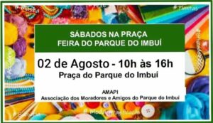 Dia 02-08 Feirinha do Parque do Imbuí Dia 02-08 Feirinha do Parque do Imbuí