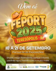 FEPORT 2025 a maior feira agropecuária de Teresópolis FEPORT 2025 a maior feira agropecuária de Teresópolis