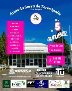 Dia 05-10 Feira Artes da Serra de Teresópolis