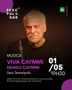Danillo Caymmi no Sesc Teresópolis