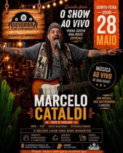 Dia 28-05 Marcelo Cataldi no Severina Teresópolis