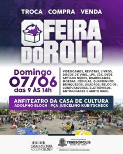 Dia 07-06 Feira do Rolo de Teresópolis Dia 07-06 Feira do Rolo de Teresópolis