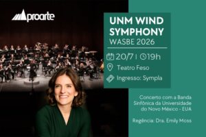 Dia 20-07 concerto internacional da UNM Wind Symphony Teatro Feso Dia 20-07 concerto internacional da UNM Wind Symphony Teatro Feso
