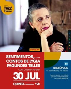 Dia 30-07 Cristina Pereira no Sesc Teresópolis