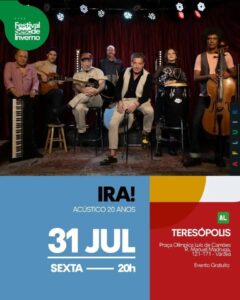 Dia 31-07 Ira no Festival Sesc de Inverno 2026 Teresópolis