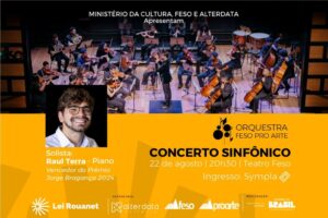 Concerto sinfônico com a Orquestra Feso Pro Arte
