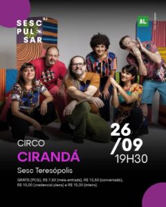 Dia 26-09 circo – Cirandá no Sesc Teresópolis