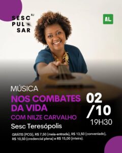 Dia 02-10 Nilze Carvalho no Sesc Teresópolis