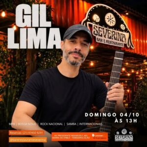 Dia 04-10 Gil Lima no Severina Teresópolis