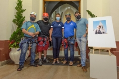 Alpinistas-do-CET-secretaria-de-Cultura-Cleo-Jordao-e-os-servidores-municipais-Henrique-Silva-e-Rafael-Correa