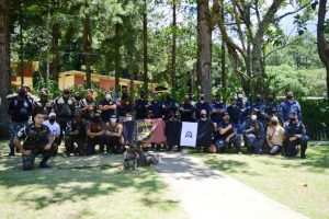 Treinão da Guarda Municipal reúne Polícia do Exército e Companhias de Operações com Cães de cinco municípios em Teresópolis
