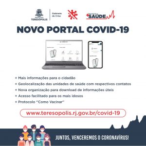 Prefeitura de Teresópolis lança novo Portal COVID-19