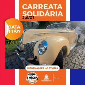 Desfile de Veículos em Teresópolis – Amigos do Antigo dia 11-07-2021