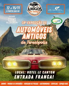38º Exposição de Automóveis Antigos de Teresópolis