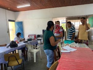 Consultório na Rua faz vacinação contra a Covid-19, em São Pedro