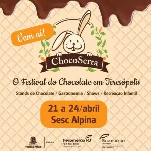 ChocoSerra 2022 será de 21 a 24 de abril, no Sesc Alpina