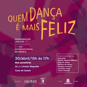 Dia Internacional da Dança terá intervenção artística em Teresópolis