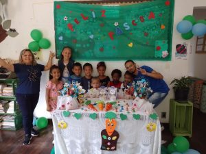 Crianças se divertem em Festa da Páscoa do CRAS São Pedro