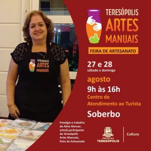 ‘Cultura nos Bairros’ e feira ‘Artes Manuais’ neste fim de semana em Teresópolis