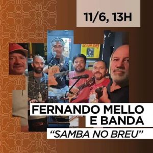 Dia 11-06 Fernando Mello e Banda no Arte Sesc Bistrô em Teresópolis
