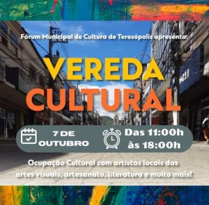 Dia 07-10 Vereda Cultural Calçada da Fama em Teresópolis