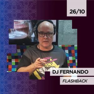 Dia 26-10 DJ Fernando no Sesc Bistrô Teresópolis