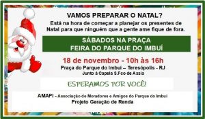Dia 18-11 Feira do Parque do imbui em Teresópolis