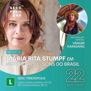 Dia 22-11 Maria Rita Stumpf no Sesc Teresópolis