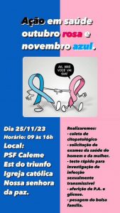 Dia 25-11 Ação em saúde no Caleme em Teresópolis