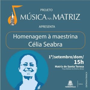 Dia 01-09 Projeto Música na Matriz em Teresópolis