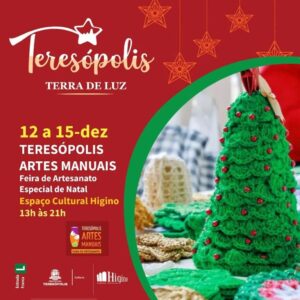 De 12 à 15-12 Teresópolis Artes Manuais especial de Natal